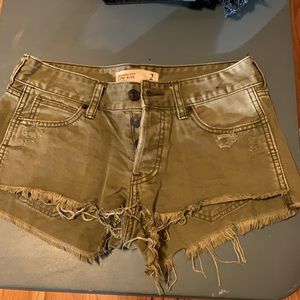 Jean shorts from Abercrombie & Fitch